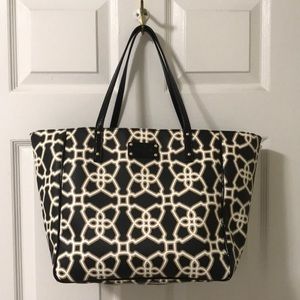 Kate Spade Pebbled Patterned Large Tote